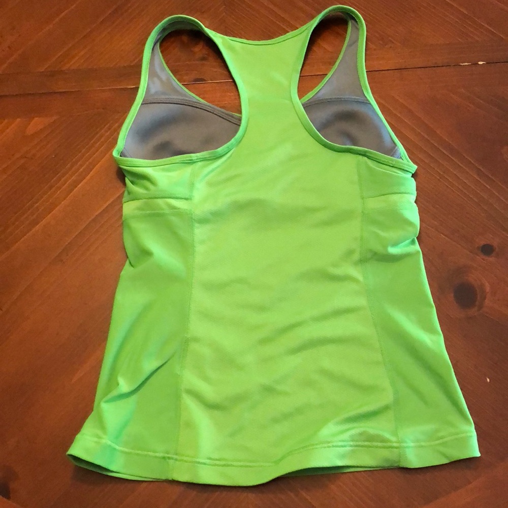 Green Nike Dri-Fit Tank Top - Picture 2 of 2